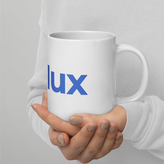 White glossy mug (Flux)