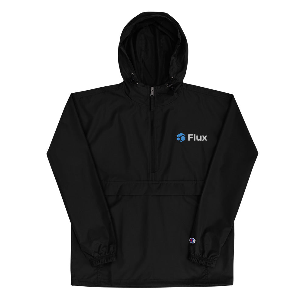 FLUX Embroidered Champion Packable Jacket