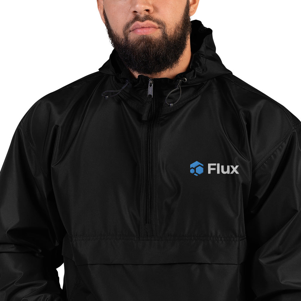 FLUX Embroidered Champion Packable Jacket