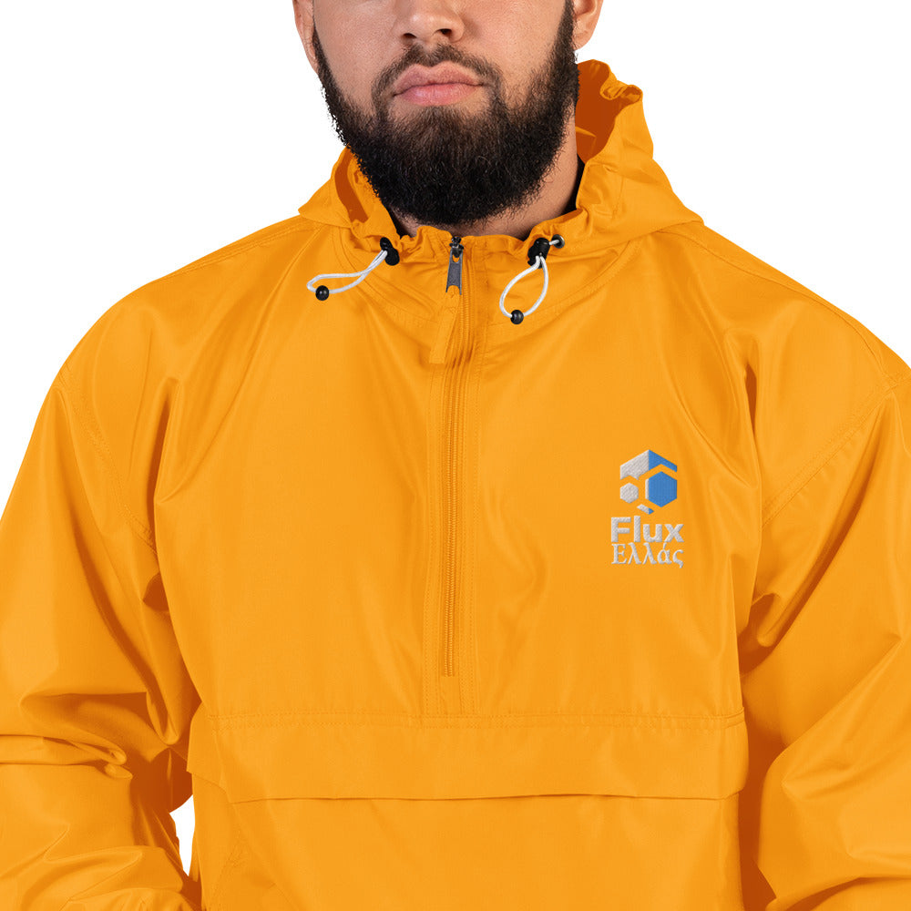 FLUX "Flux Hellas" Embroidered Champion Packable Jacket