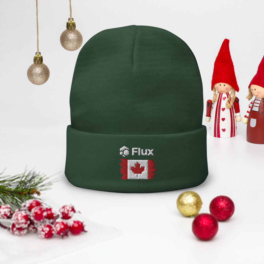 FLUX "Flux Canada" Embroidered Beanie