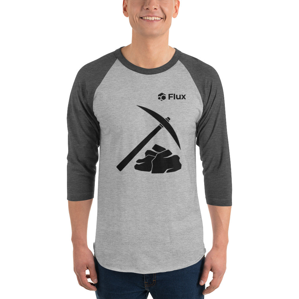 FLUX "Mining" T-Shirt 3/4 Sleeve Raglan