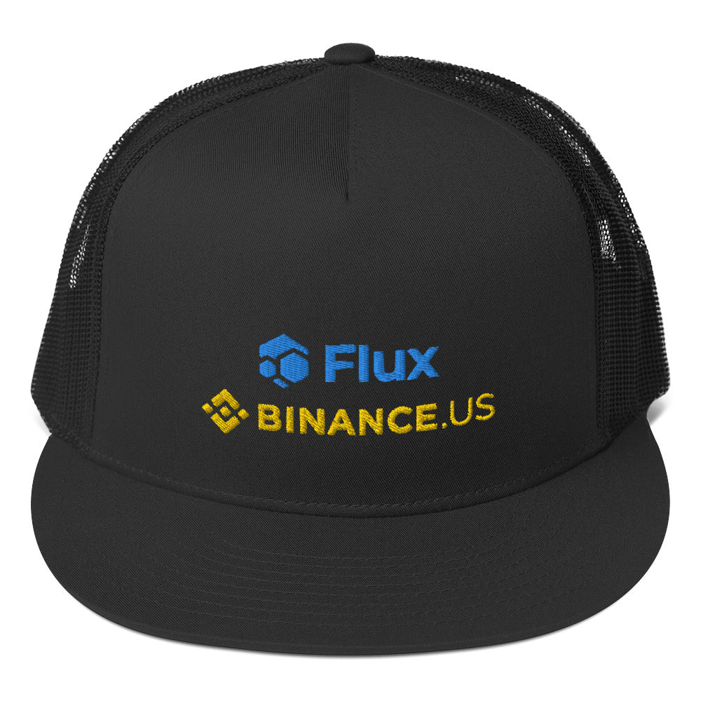 FLUX "Flux x Binance.US" Trucker Cap