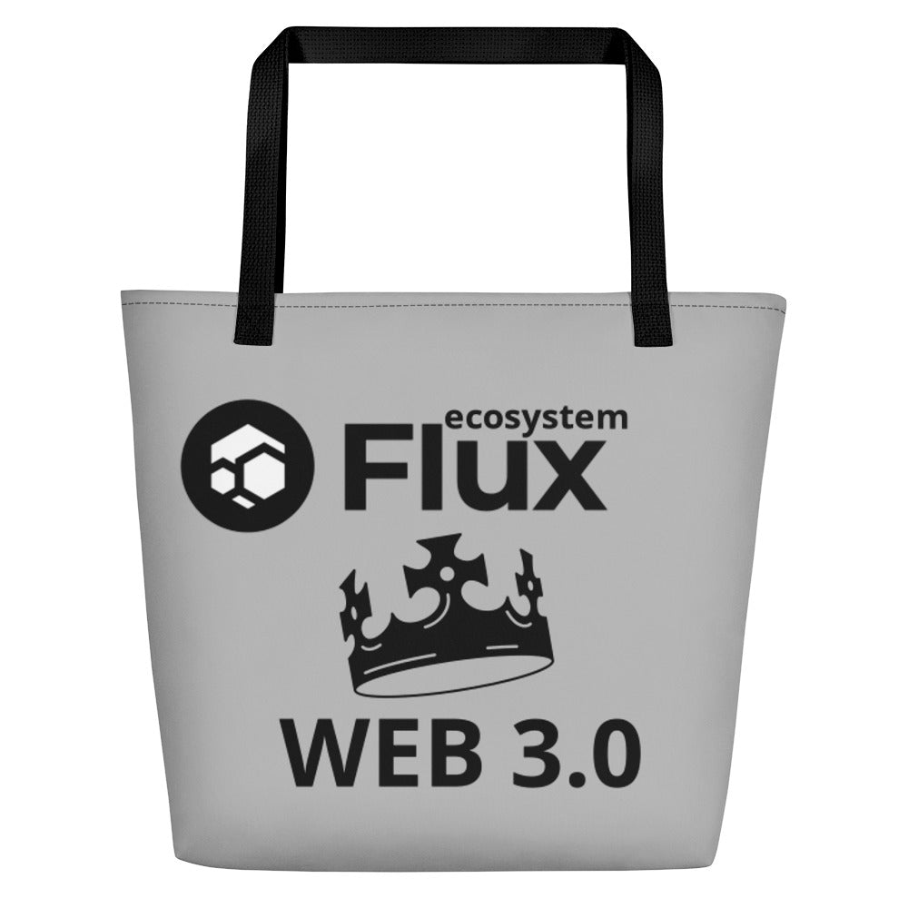 FLUX "Web 3.0" Beach Bag