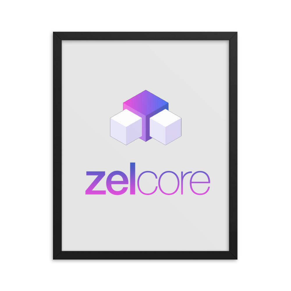 Zelcore Framed Poster