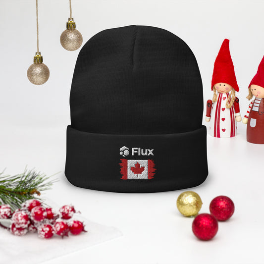 FLUX "Flux Canada" Embroidered Beanie