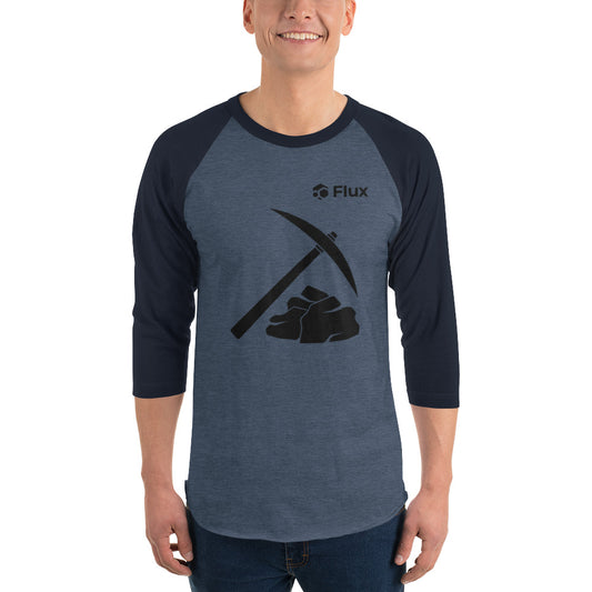 FLUX "Mining" T-Shirt 3/4 Sleeve Raglan