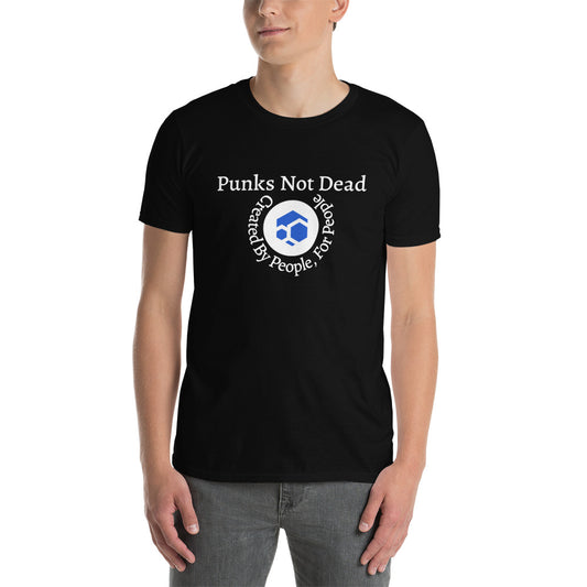 FLUX "Punks Not Dead" Short-Sleeve Unisex T-Shirt