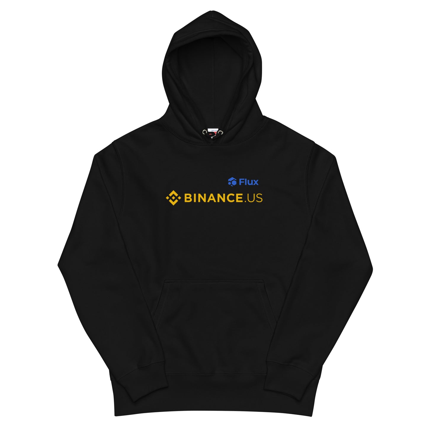 FLUX "Flux x Binance.US" Unisex French Terry Pullover Hoodie