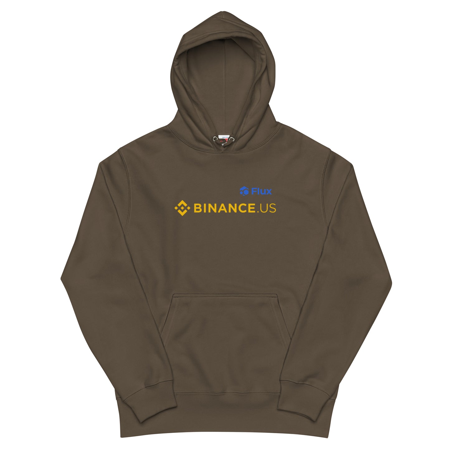 FLUX "Flux x Binance.US" Unisex French Terry Pullover Hoodie