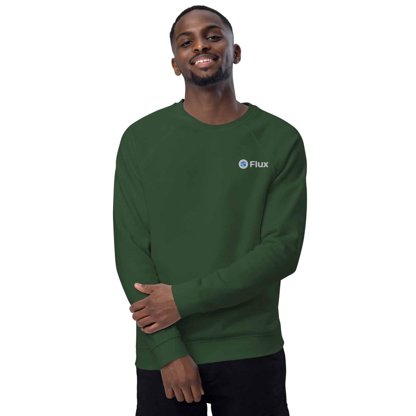 FLUX Unisex Organic Raglan Sweatshirt