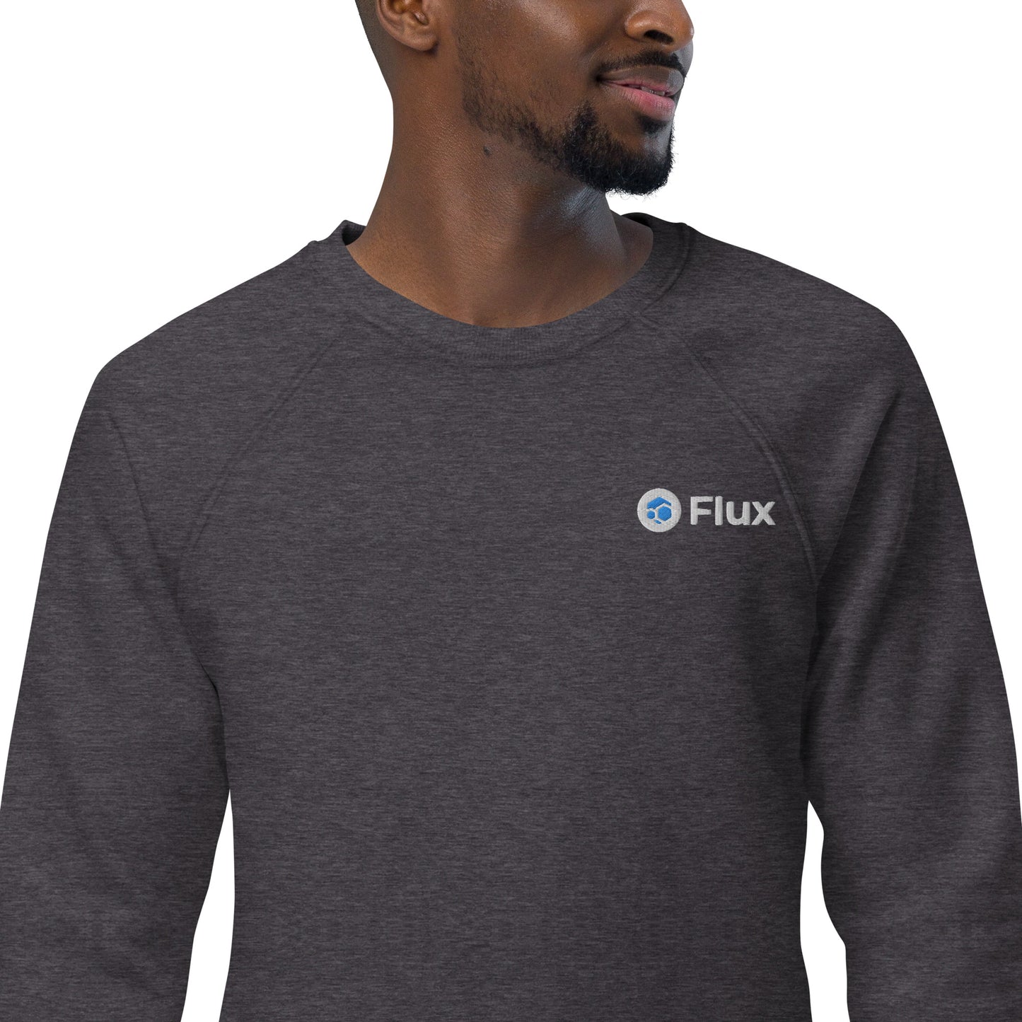 FLUX Unisex Organic Raglan Sweatshirt