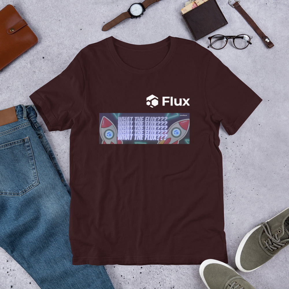 FLUX "What the Flux???" Short-Sleeve Unisex T-Shirt