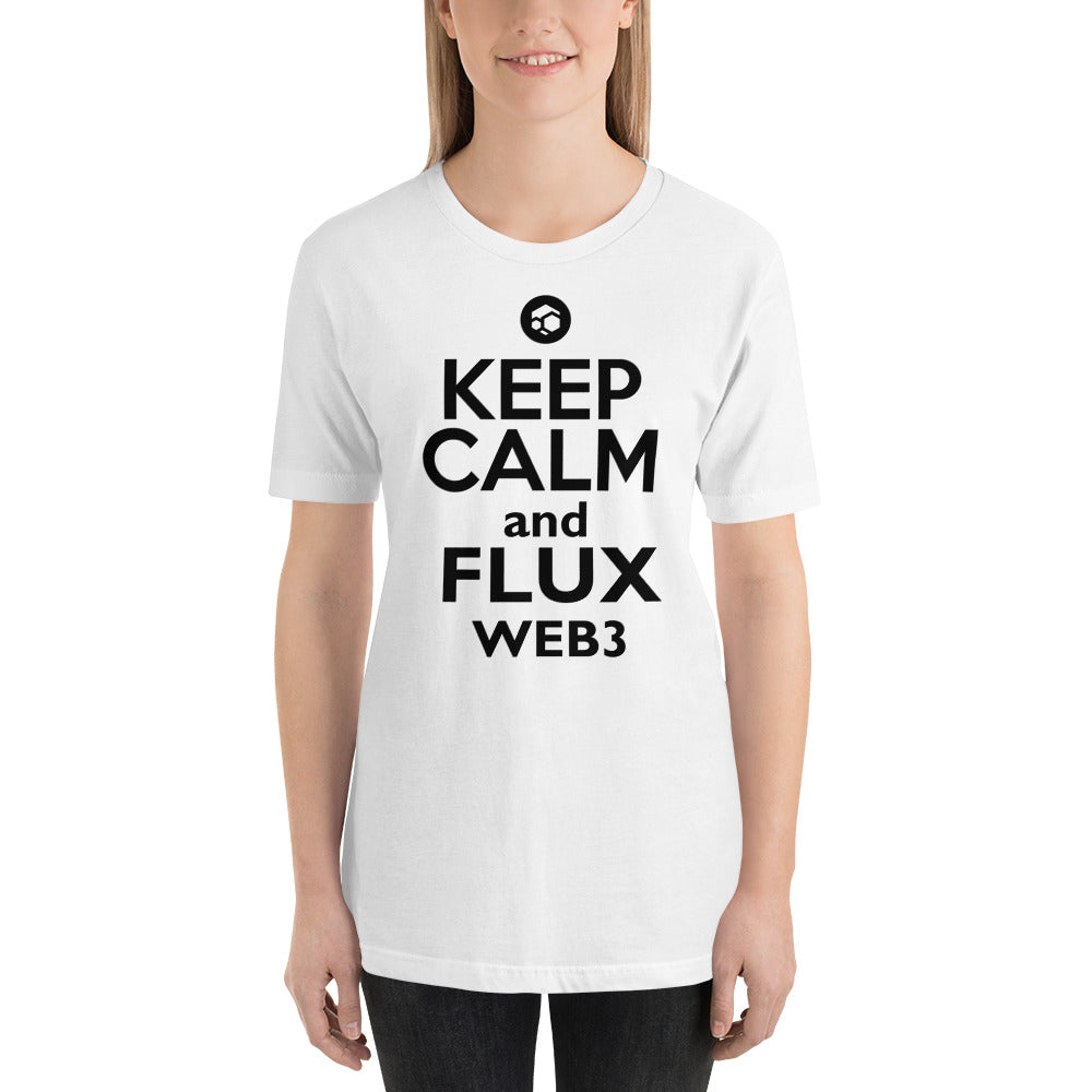 FLUX "Keep Calm and Flux" Short-Sleeve Unisex T-Shirt