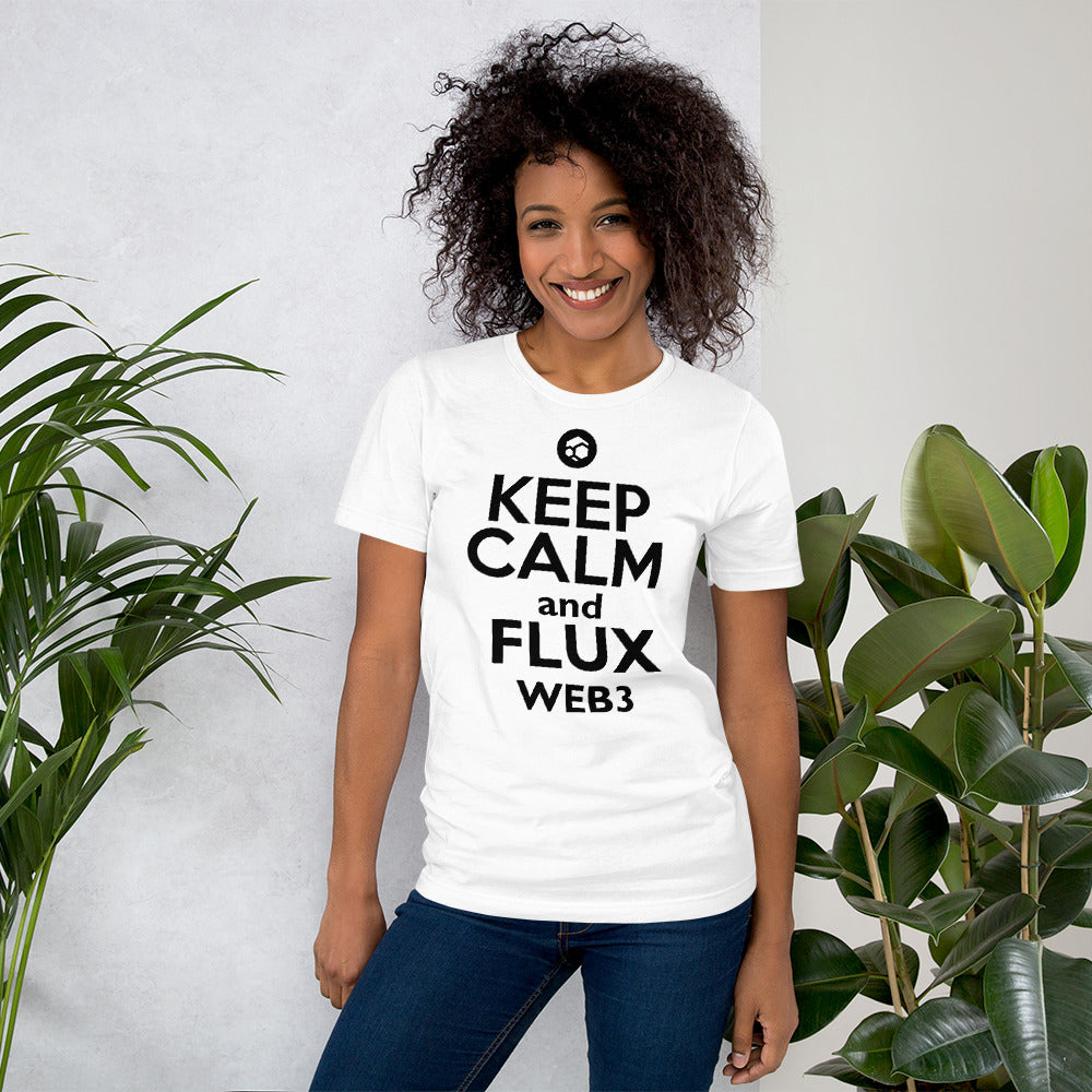 FLUX "Keep Calm and Flux" Short-Sleeve Unisex T-Shirt